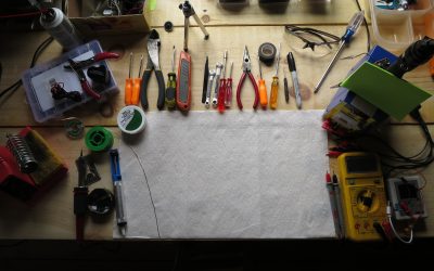 My workbench and tools.